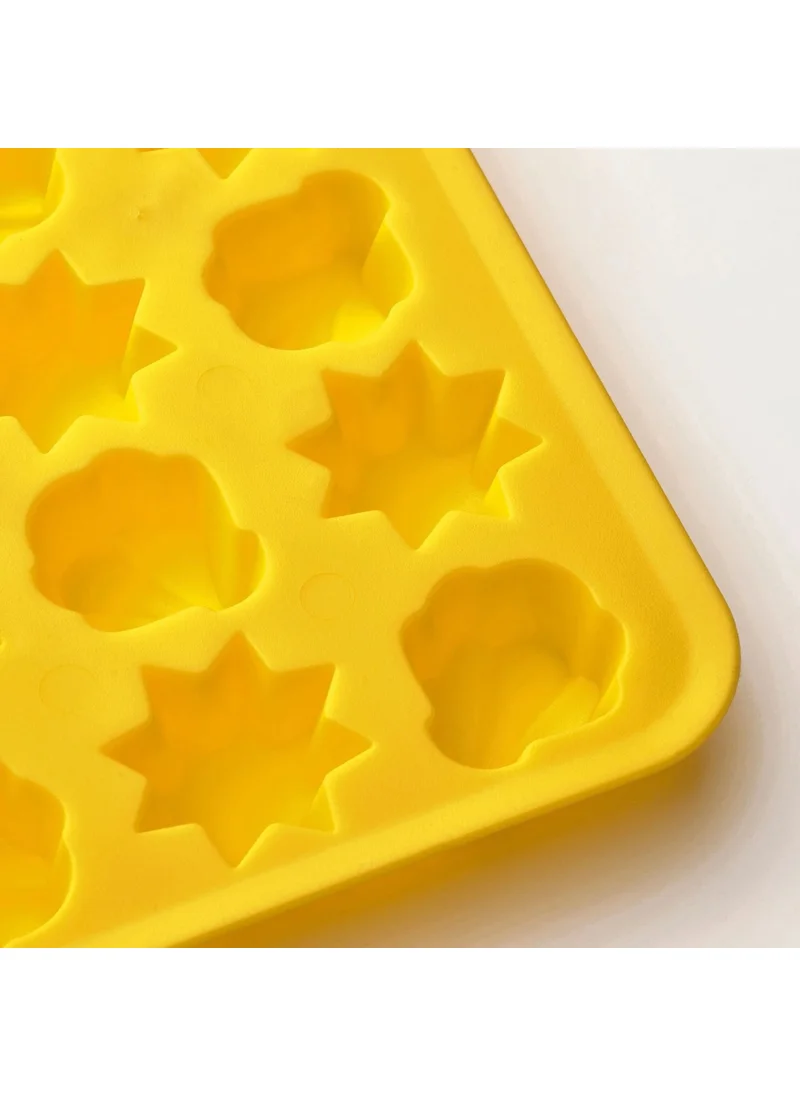 أيكيا Sursöt Ice Cube Tray, Bright Yellow