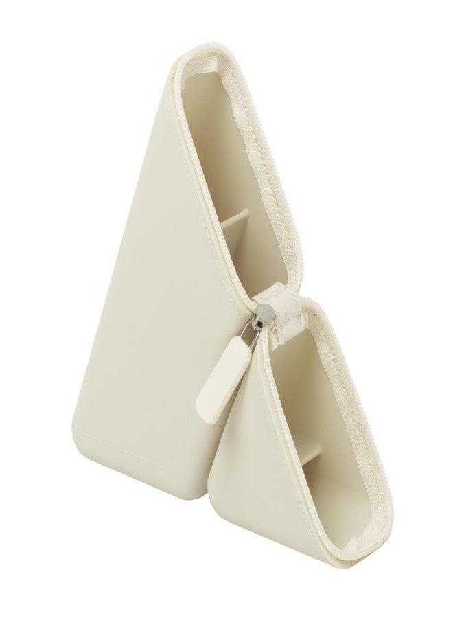 Sonic FD-2652-I Costa Slim Portable Pencil Holder, Ivory - Image 1