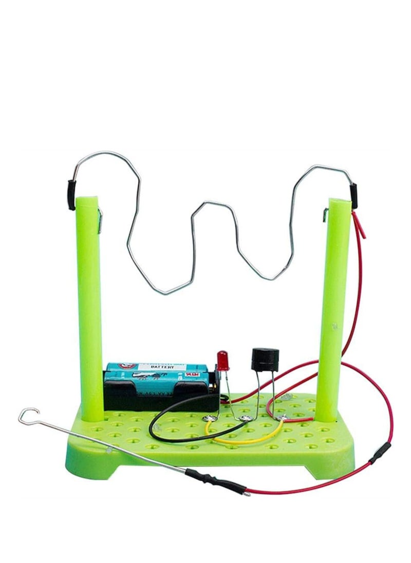 KASTWAVE DIY Physical Circuit Toy, Electronics Exploration Kit Children Science Experiment Educational Toy, Science Experiment Educational Kids Toy, STEM Toy for Kids, 1 Pcs  - Image 1