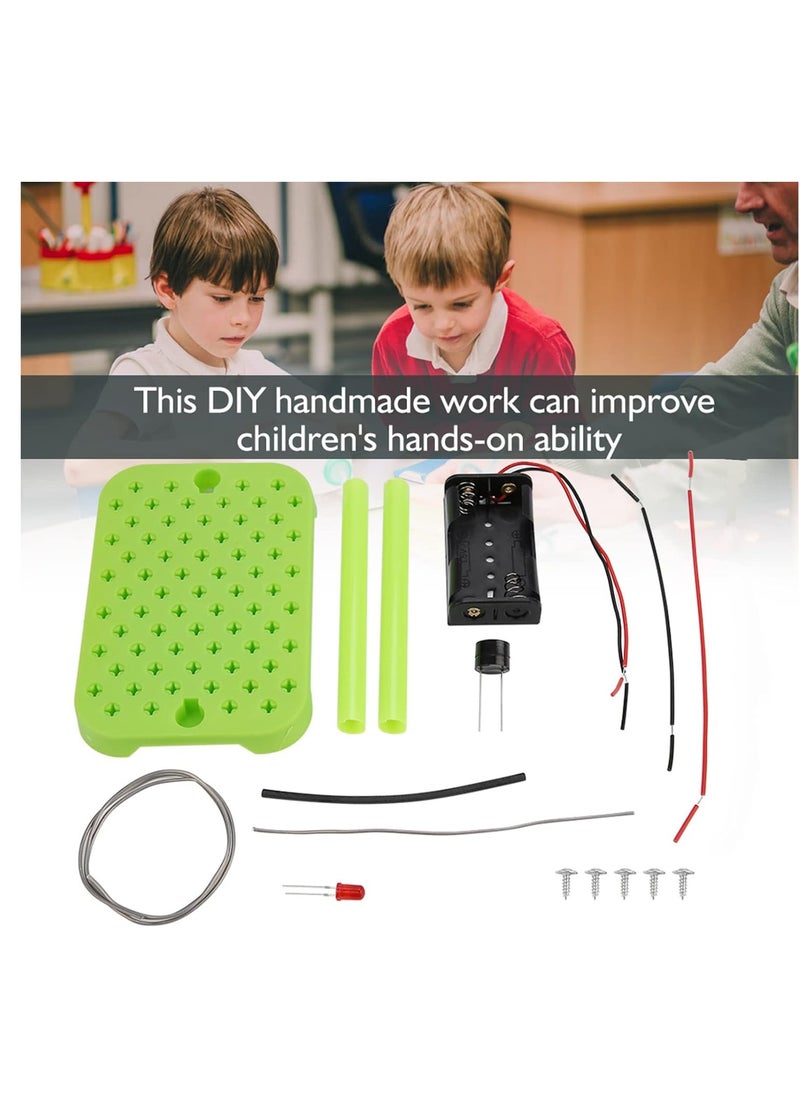KASTWAVE DIY Physical Circuit Toy, Electronics Exploration Kit Children Science Experiment Educational Toy, Science Experiment Educational Kids Toy, STEM Toy for Kids, 1 Pcs  - Image 2