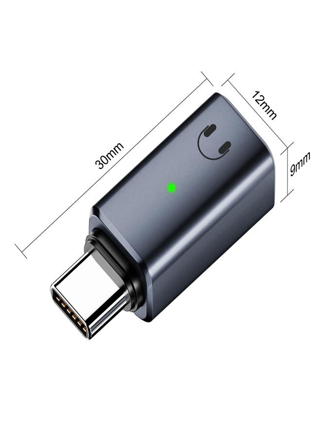 Jadebones USB-C to Lightning Audio Adapter, Type C Male to Lightning Female Headphone Converter for iPhone 15/Plus/Pro/Pro Max, iPad Pro/Air, Not for Lavalier Microphones&Charging&Data (Grey) - Image 5