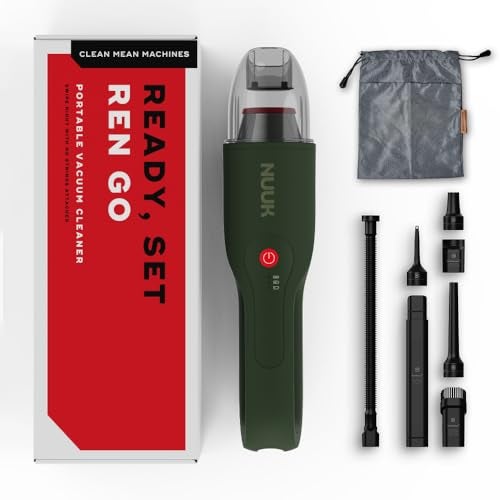 NUUK REN GO Cordless Home Vacuum Cleaner | 2X More Suction, 11000 PA | 4-in-1 Functions with Air Blowing | 7 Attachments+Storage Bag | Dual Filtration with HEPA | BLDC Motor | 2 Suction Modes - Image 1