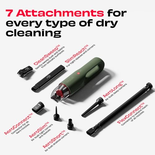 NUUK REN GO Cordless Home Vacuum Cleaner | 2X More Suction, 11000 PA | 4-in-1 Functions with Air Blowing | 7 Attachments+Storage Bag | Dual Filtration with HEPA | BLDC Motor | 2 Suction Modes - Image 5