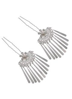 MIAO WU Japanese Fan Tassels Kimono Mini Hairpin Cosplay Kanzashi Flower Hanfu Hair Stick Christmas Hair Accessories Gift 1Pair  - Image 1