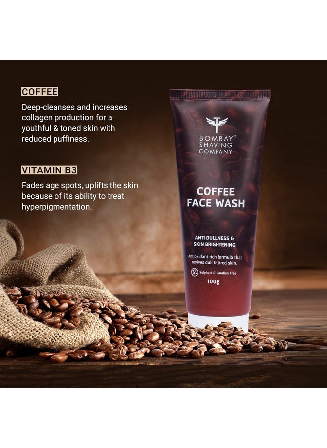 BOMBAY SHAVING COMPANY Coffee Face Wash For Men & Women (Pack Of 2) - Deep-Cleanses, De-Tans & Blackhead Removal | Made In India  - Image 3
