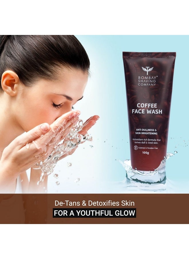 BOMBAY SHAVING COMPANY Coffee Face Wash For Men & Women (Pack Of 2) - Deep-Cleanses, De-Tans & Blackhead Removal | Made In India  - Image 4