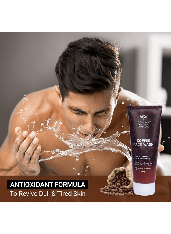 BOMBAY SHAVING COMPANY Coffee Face Wash For Men & Women (Pack Of 2) - Deep-Cleanses, De-Tans & Blackhead Removal | Made In India  - Image 2