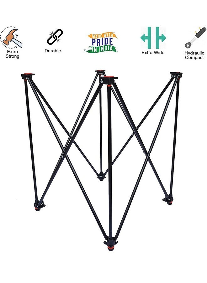 synco - Synco Easy Fold Carrom Board Stand Professional Height Adjustable for All Carrom - Image 1