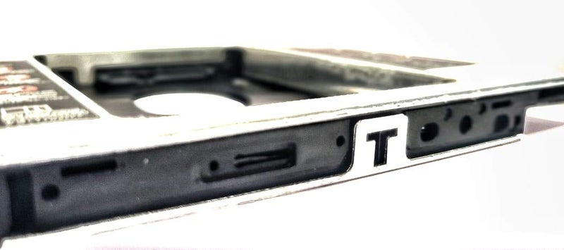 4D 4 D (Label) SATA 2nd 2.5-inch Hard Drive Caddy for 12.7mm Universal CD/DVD-ROM - Image 3