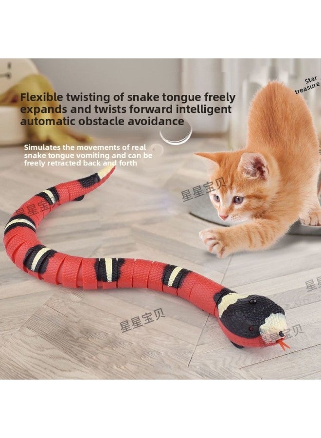 Electric Snake Boy Toy 7-10 Years Old Remote Control Simulation Model Toy For Children's Day Delivery-Color:Remote Control Snake Battery-low Configuration 【6 Batteries】】 - Image 5