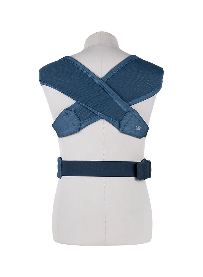 ergobaby Embrace Soft Air Mesh Ergonomic Baby Carrier For Newborns From Birth, Ergonomic 2 - Position Belly Carrier Front Carrier - Blue