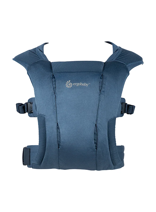 ergobaby Embrace Soft Air Mesh Ergonomic Baby Carrier For Newborns From Birth, Ergonomic 2 - Position Belly Carrier Front Carrier - Blue