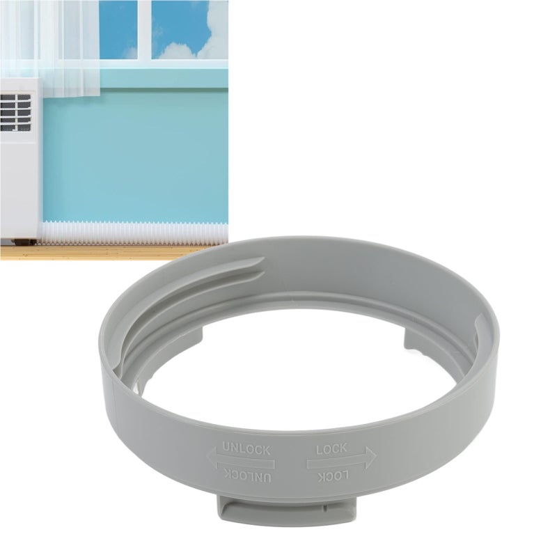 Air Conditioner Exhaust Hose Coupler 5.9in Universal Round Connector AC Coupling Extension Support CW CCW Thread for 150mm Hose - Image 4