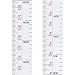DSCMLIS 2PCS Growth Chart for Wall Height Measurement for Kids - Image 2