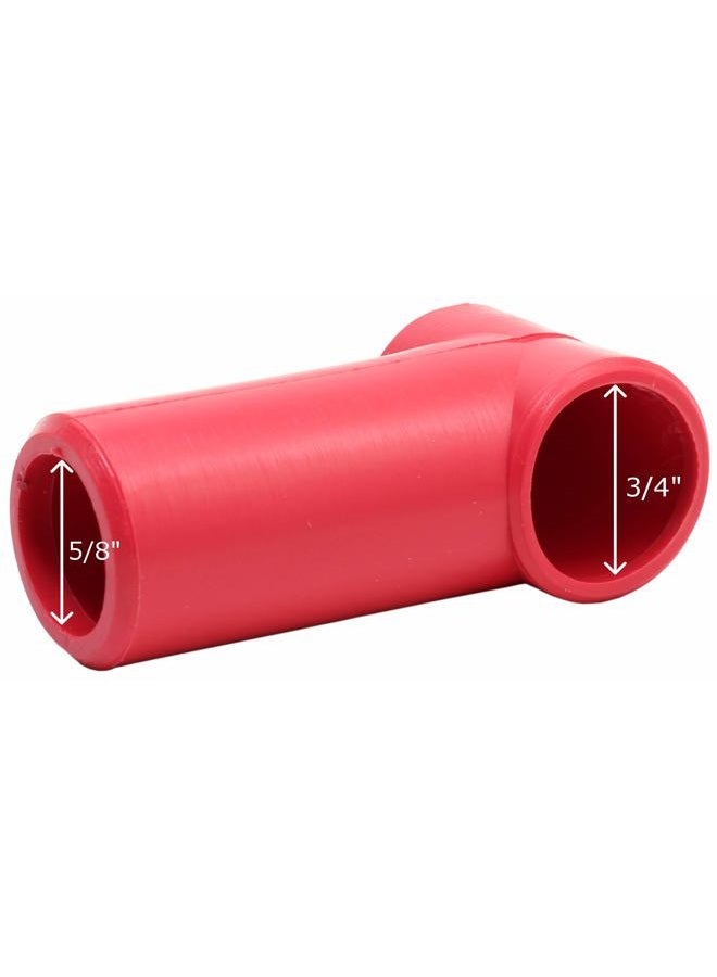 Fastronix Solutions 3/8" Stud Terminal Covers Red and Black - Image 3