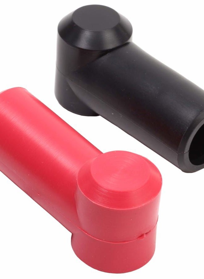 Fastronix Solutions 3/8" Stud Terminal Covers Red and Black - Image 1