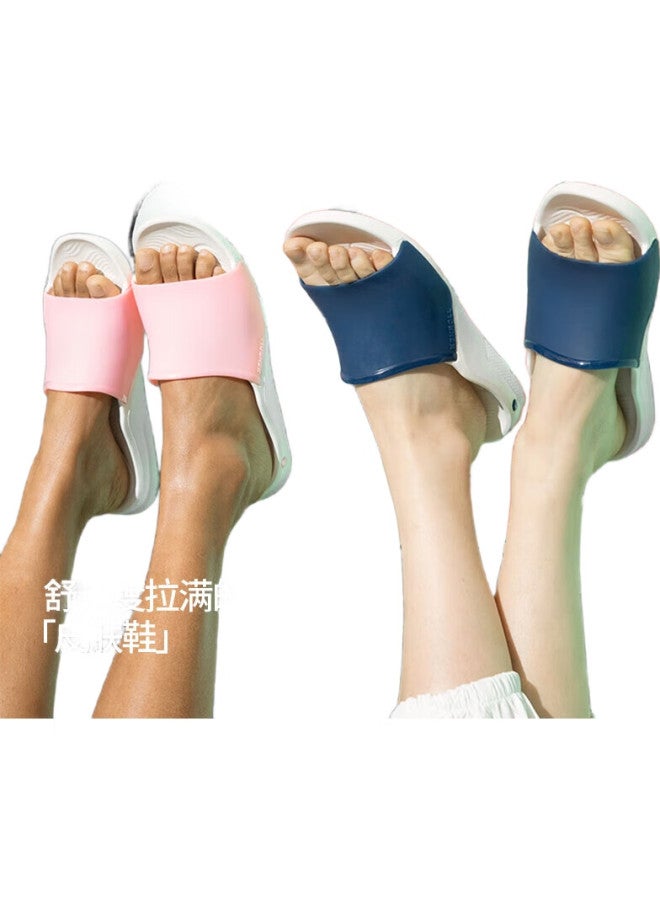 Kenroll Outdoor Non-Slip Slippers For Men And Women, All-Season Odorless Shower Sandals, Beach Pink, Size 39/40 - Image 3