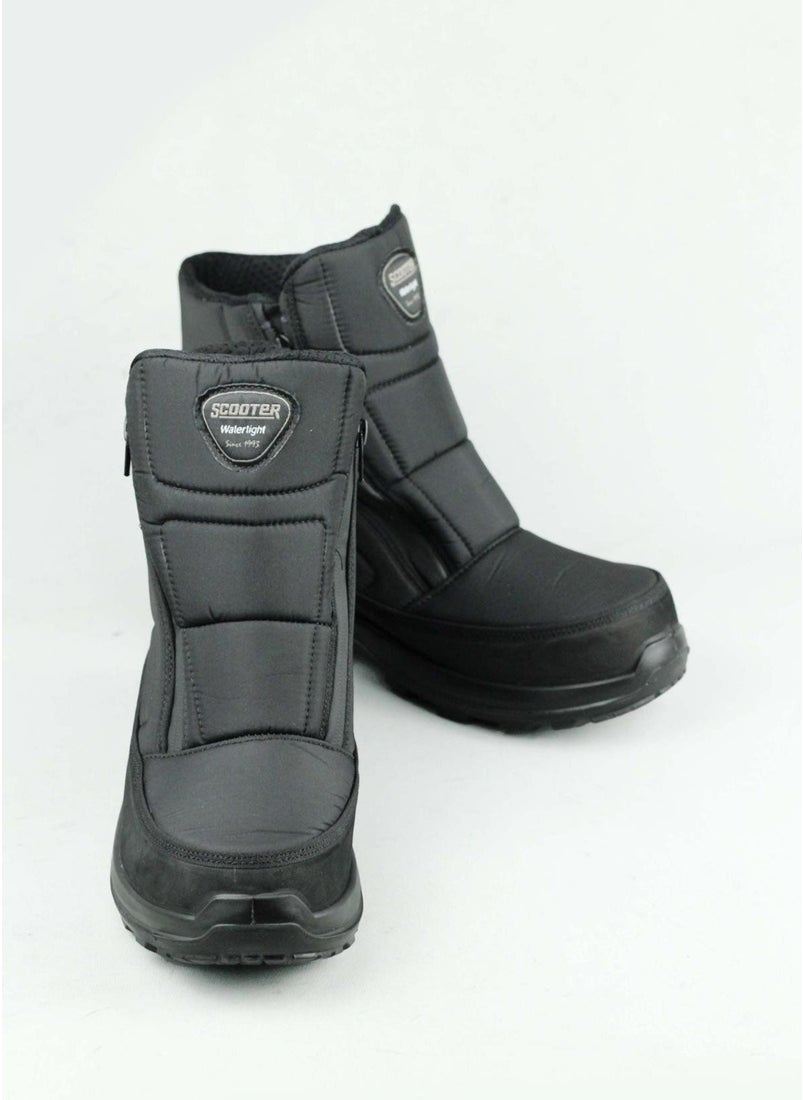 Scooter  M4104 Men's Waterproof Snow Boots Black  - Image 3
