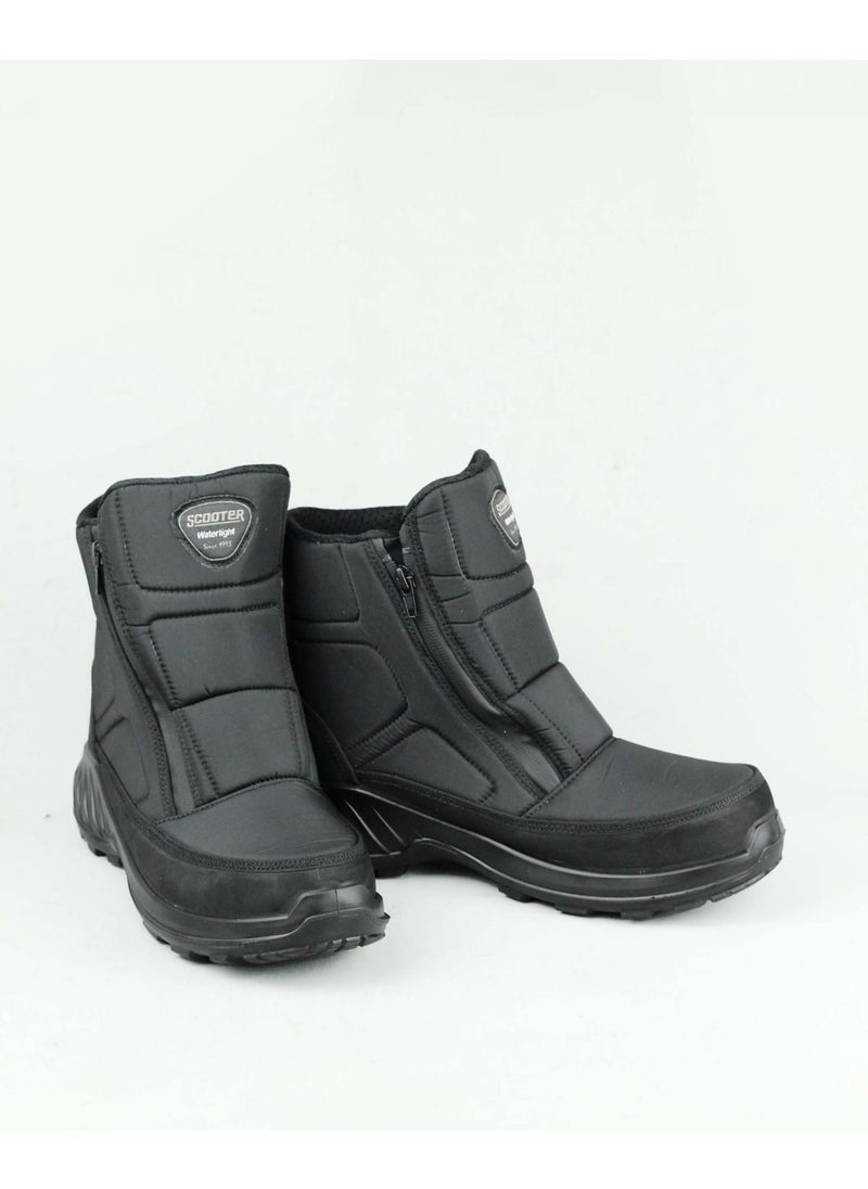 Scooter  M4104 Men's Waterproof Snow Boots Black  - Image 5