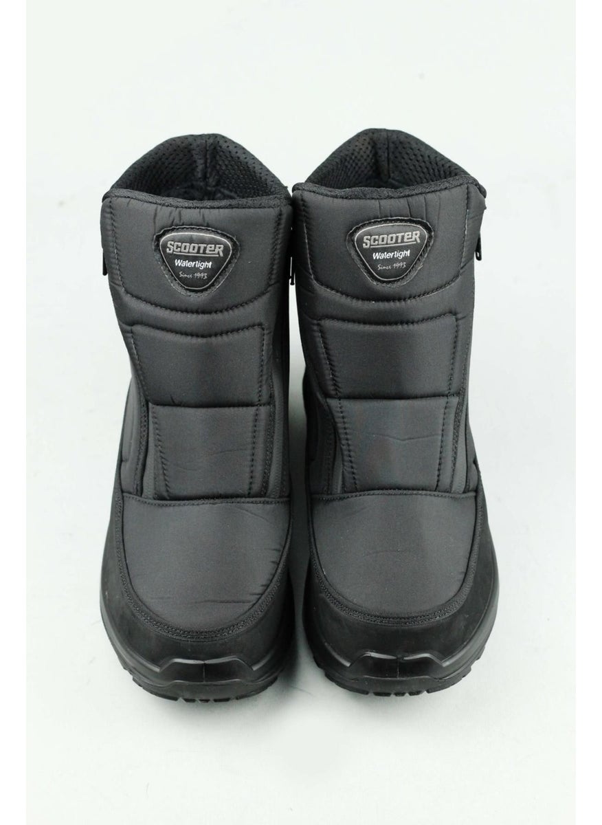 Scooter  M4104 Men's Waterproof Snow Boots Black  - Image 4