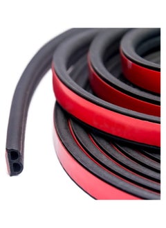 RATSAW 10m Universal Self Adhesive Auto Rubber Weather Draft Seal Strip Weatherstrip For Car Window And Door Engine Cover 2 Rolls Of 5m  - Image 1
