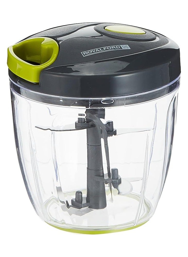 Royalford Pull Chopper 5 Blade 900 ml, Multi-Colour, RF9785 - Image 4