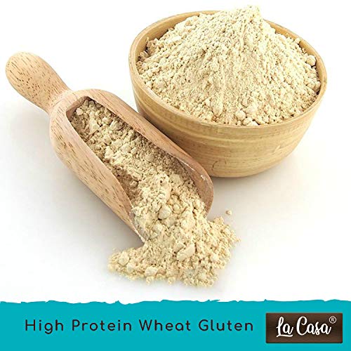 La Casa Premium Vital Wheat Gluten | 75% + Protein | Unbleached & Natural | 400g | - Image 2