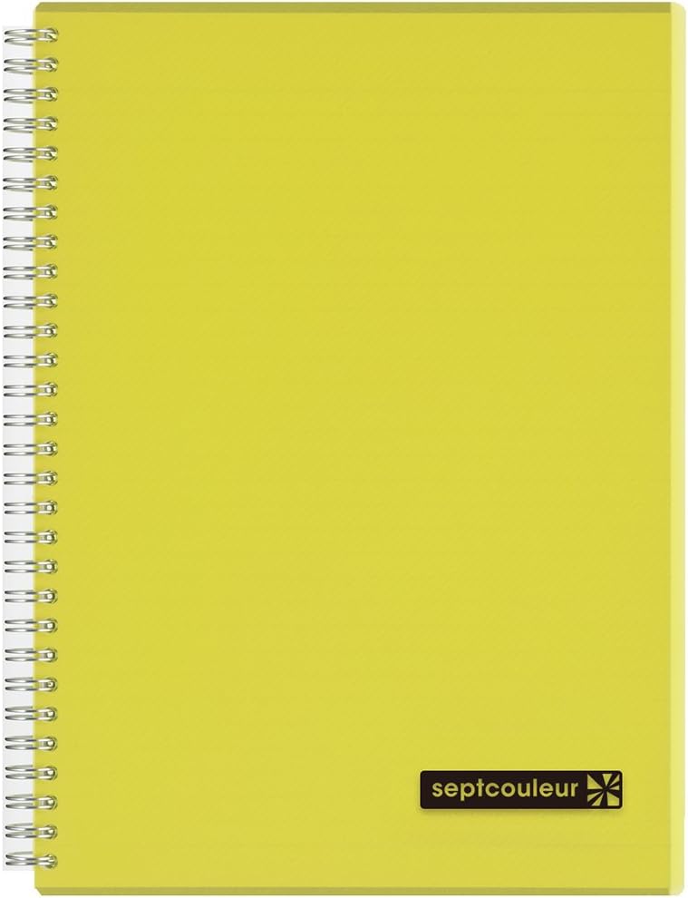 Maruman SEPTCOULEUR B5 Notebook - Yellow - Image 1