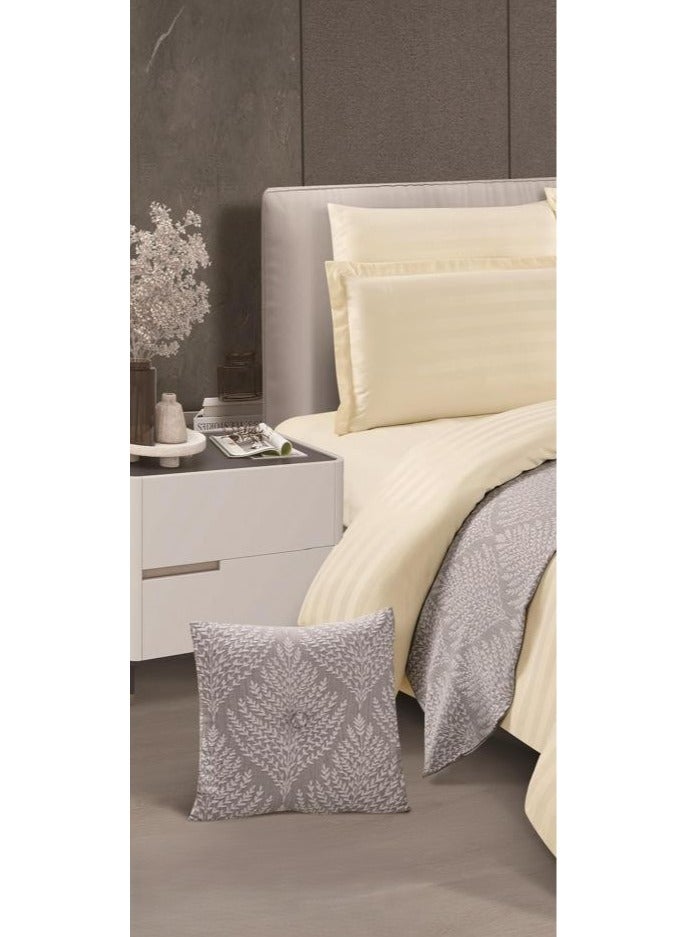 مارك مفرش نفرين فندقي ملكي ليمنحك الاناقة والراحه من اجود أنواع الخامات مقاس 240*260سم - Image 2