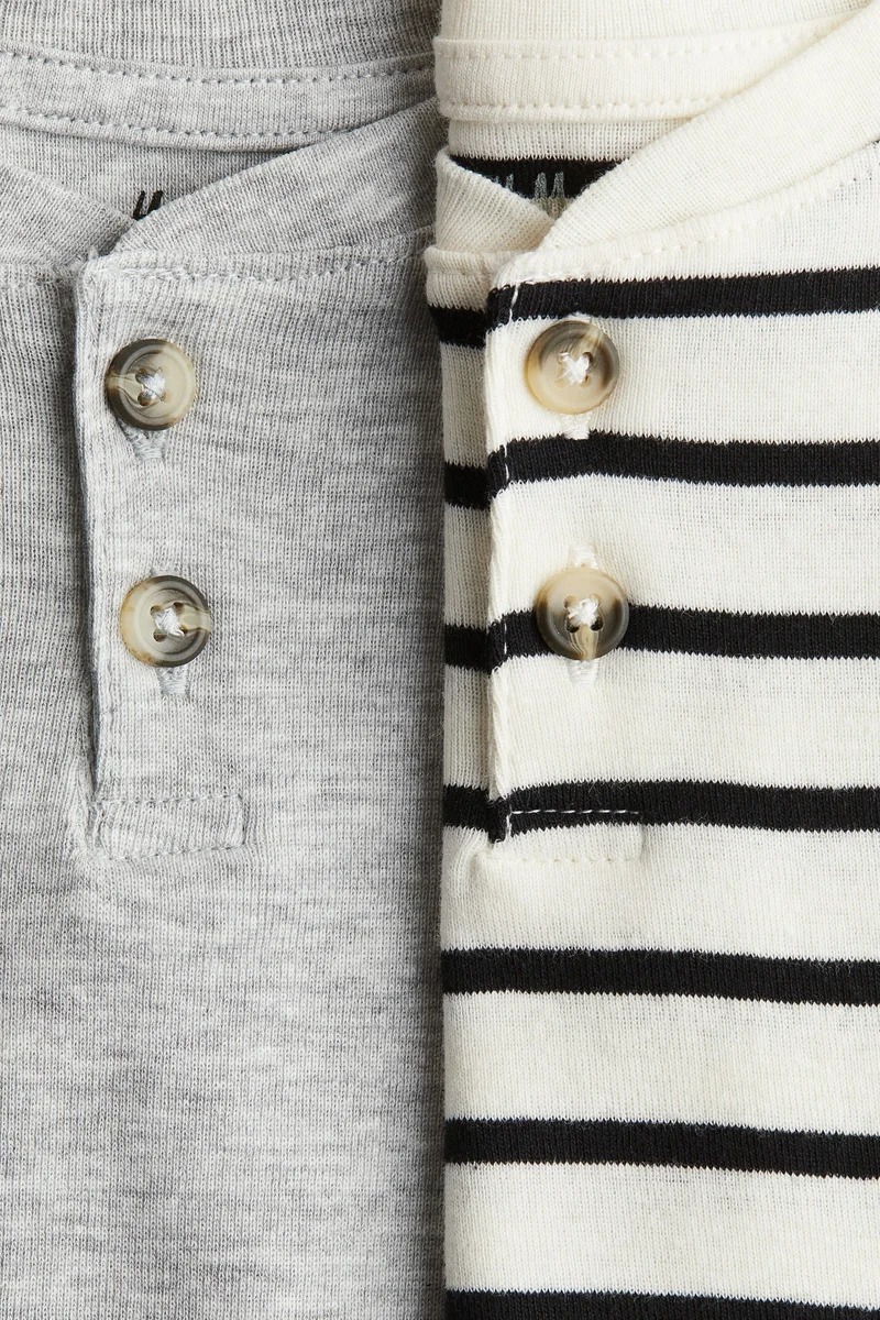 H&M 2-pack Henley T-shirts