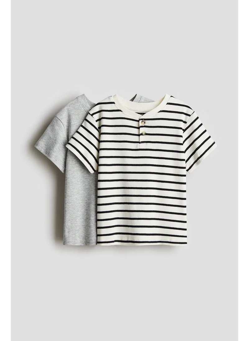 H&M 2-pack Henley T-shirts