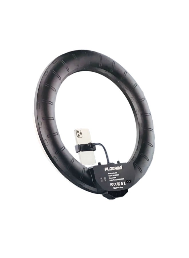 Soft LED Ring light 22inch Plokama R56 Transform your photography and video with the Plokama R56 Soft LED Ring Light - Image 3