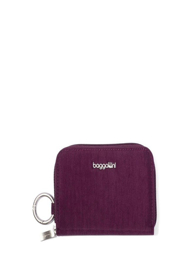 Baggallini Deluxe Card Case - Lightweight 5.5"x3.3" RFID Protected Womens Wallet Card Holder - Image 1