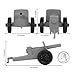 Tim Mee Toy TimMee M3 Artillery Gray 4pc Plastic Army Men Cannon Playset Made in USA - Image 2