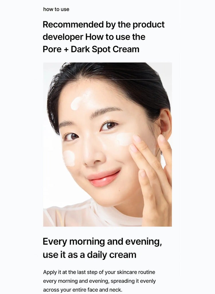 Celimax Pore+ Dark Spot Brightening Cream with Niacinamide & Tranexamic Acid | Advanced Spot Fading & Pore-Refining Moisturizer - Image 4