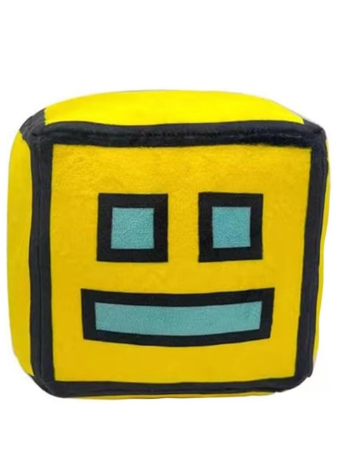 Geometry Dash Game Plush Toy, Soft Plush Game Toy, Stuffed Toy for Kids