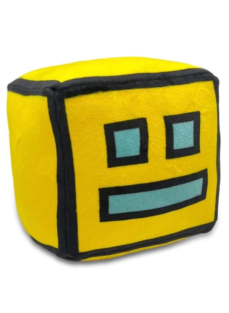 Geometry Dash Game Plush Toy, Soft Plush Game Toy, Stuffed Toy for Kids