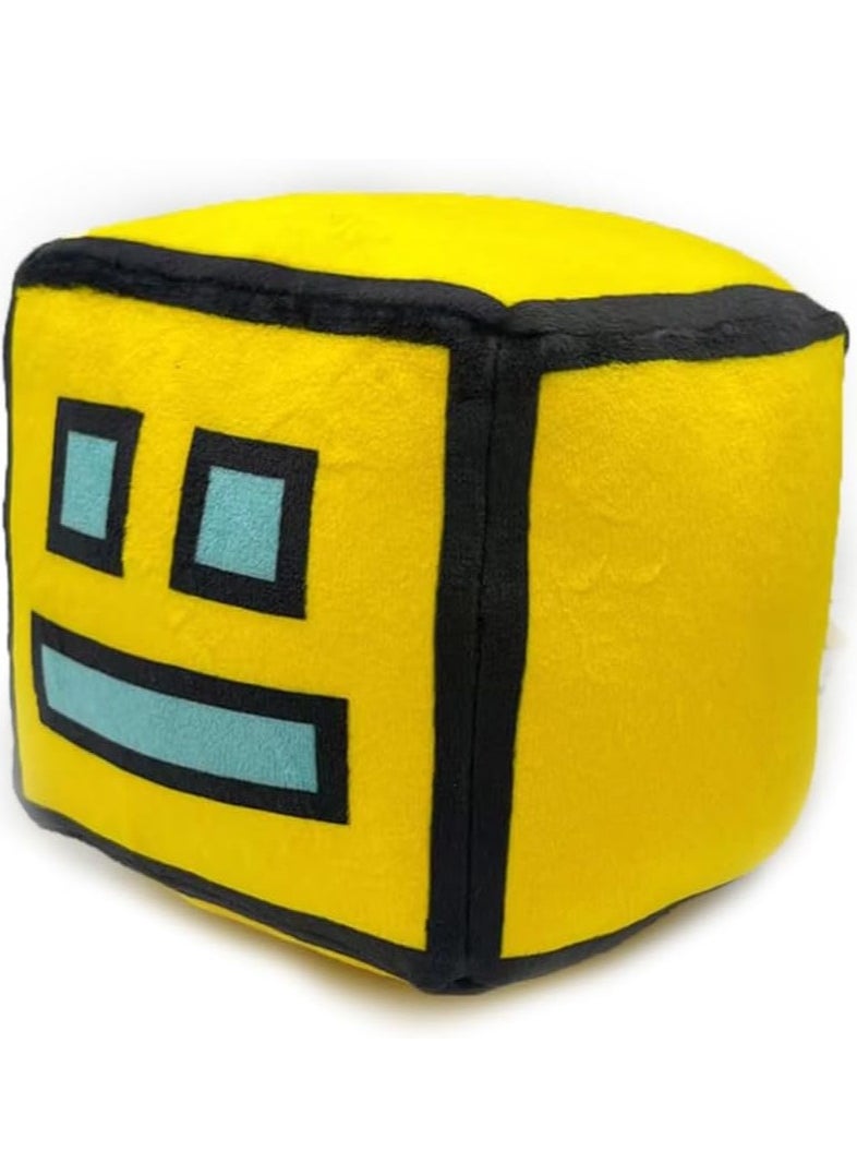 Geometry Dash Game Plush Toy, Soft Plush Game Toy, Stuffed Toy for Kids