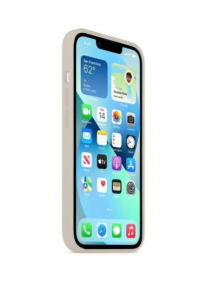 URBBKING Protective Soft Silicone Case Cover for Apple iPhone 13 Pro Mx Stone  - Image 2