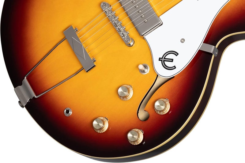 Epiphone Casino Archtop Hollowbody Electric Guitar - Vintage Sunburst - Image 3