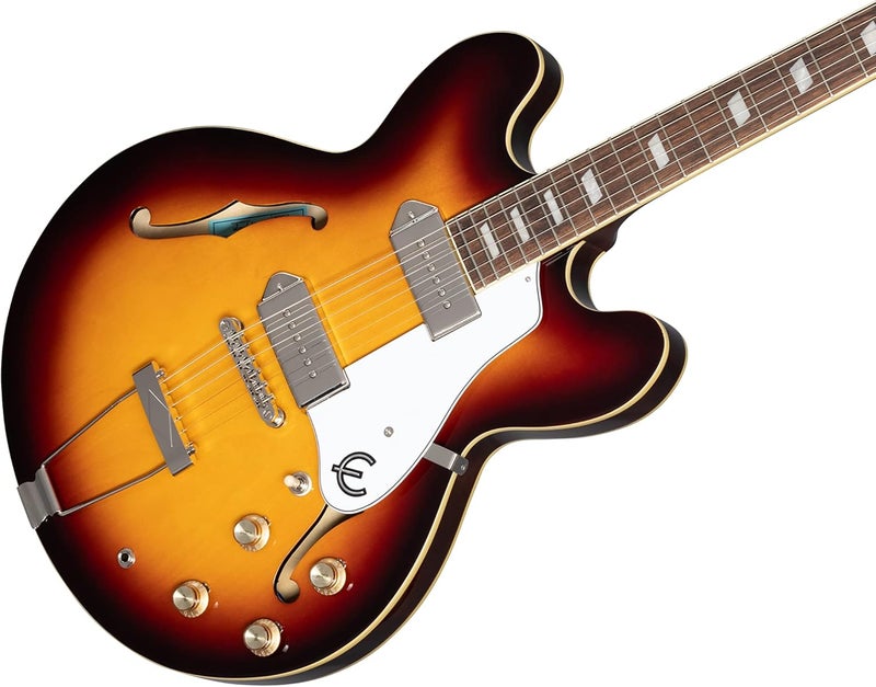 Epiphone Casino Archtop Hollowbody Electric Guitar - Vintage Sunburst - Image 2