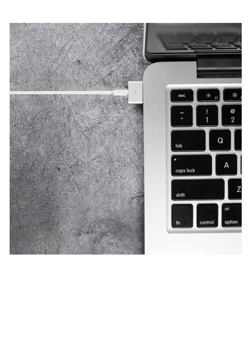 Charger Compatible for MacBook Pro Charger 85Watt  L-Tip Magsafe-1 Power Adapter Compatible with Mac-Book Pro 15 Inches, Models, Mid 2010, Early 2011, Late 2011, Mid 2012
