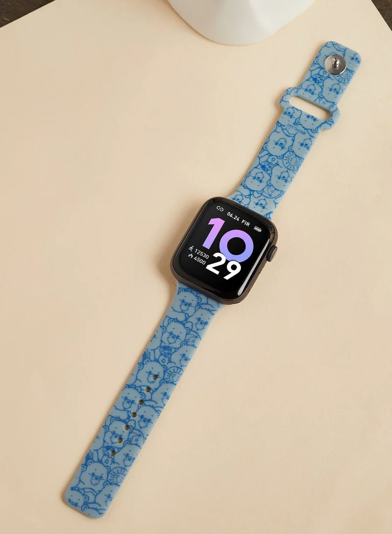 Typo Care Bears Blue Strapped Watch Strap