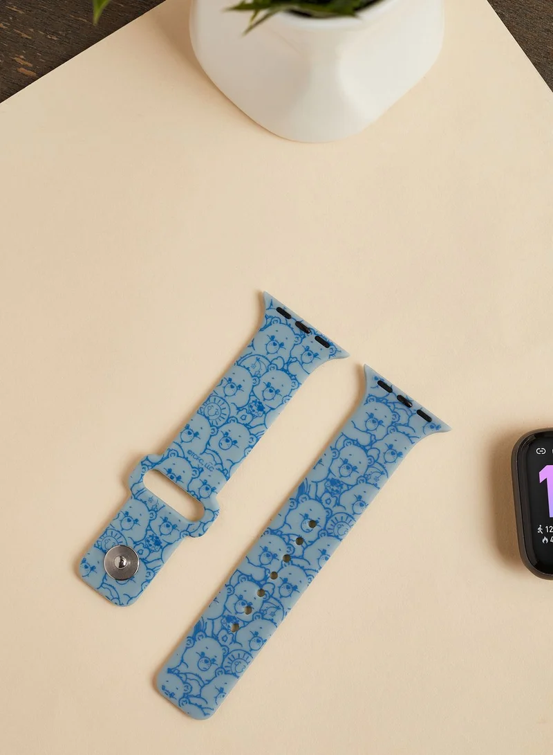 Typo Care Bears Blue Strapped Watch Strap