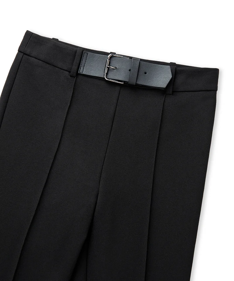 Ipekyol High-Waist Belted Skinny Trousers