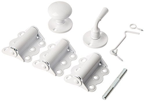 Wright Products V321WH VINYL/WOOD SCREEN DOOR KIT, WHITE - Image 4
