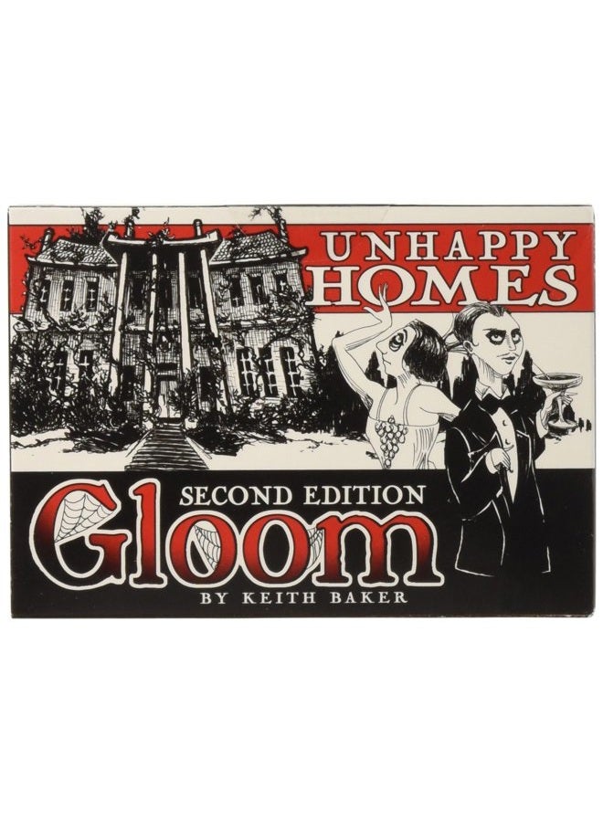 Atlas Games ATG01352 - Gloom - Unhappy Homes, 2nd Edition, Kartenspiel - Image 1