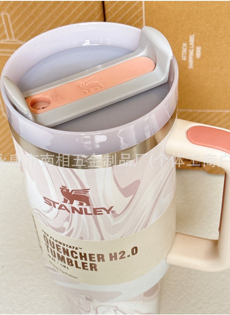 Stanley - STANLEY Quencher H2.0 FlowState Stainless Steel Vacuum Insulated Tumbler with Lid and Straw for Water, Iced Tea or Coffee, Smoothie and More 40oz/1.18l - Image 1