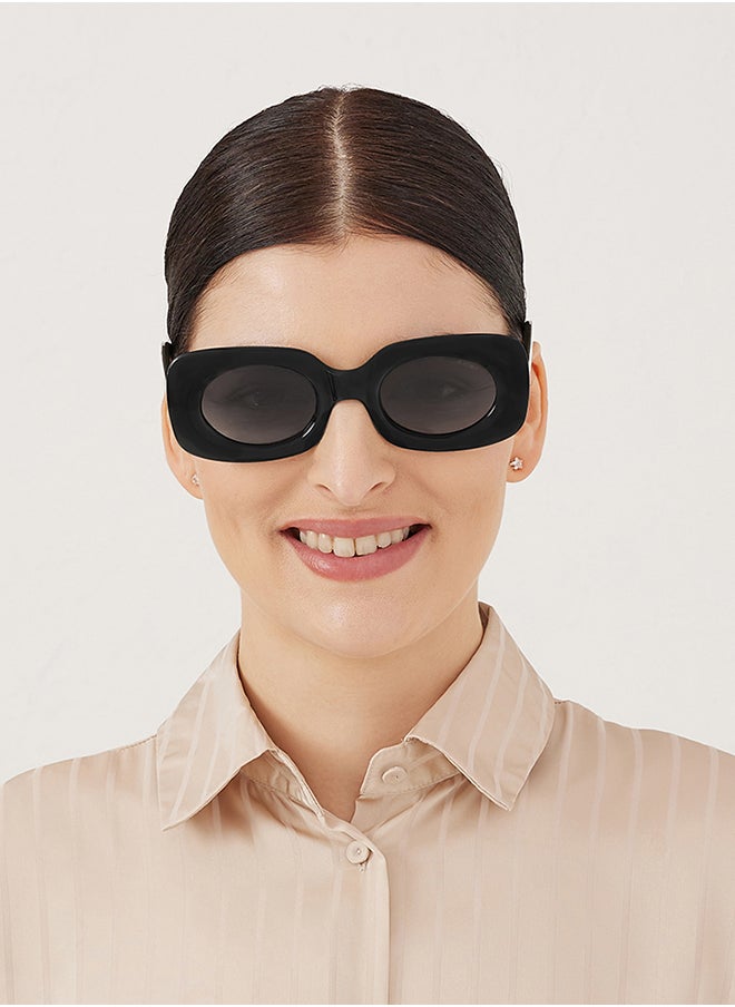Blackout BlackOut DUO,Women Rectangle UV400  Sunglasses  - Image 3