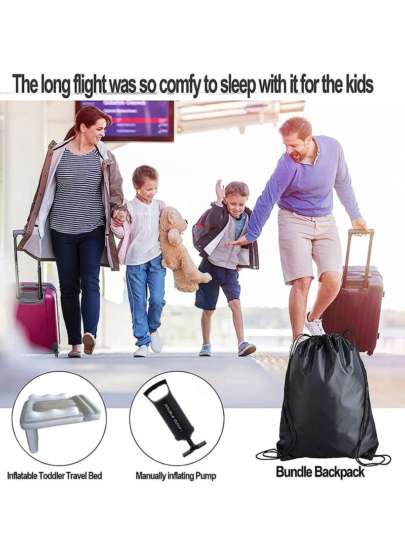 Generic - High Quality Inflatable Airplane Baby Travel Bed Kids Airplane Toddler Travel Bed Airplane Seat for Car Flight - Image 1